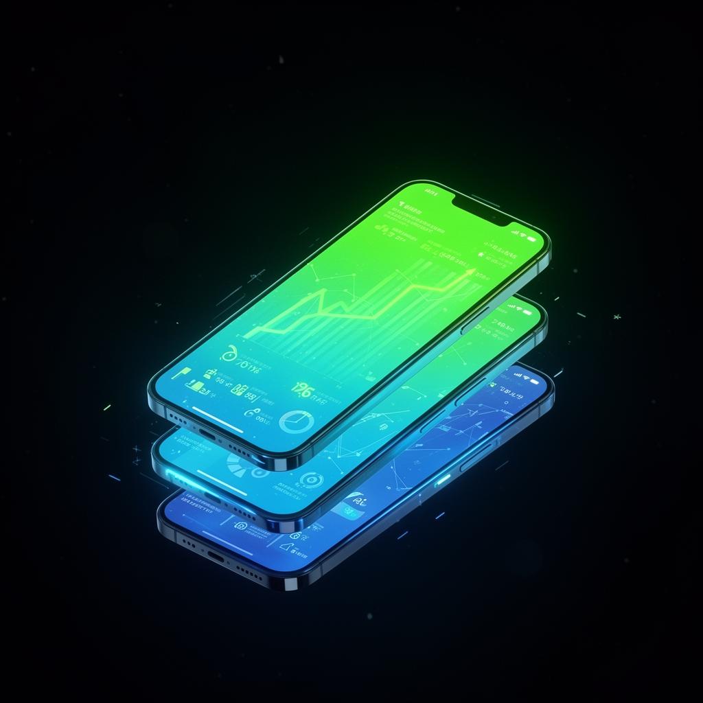 Mobile ad campaign dashboard visualization